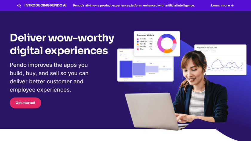 Pendo Landing Page