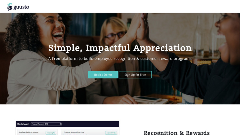 Guusto Landing Page