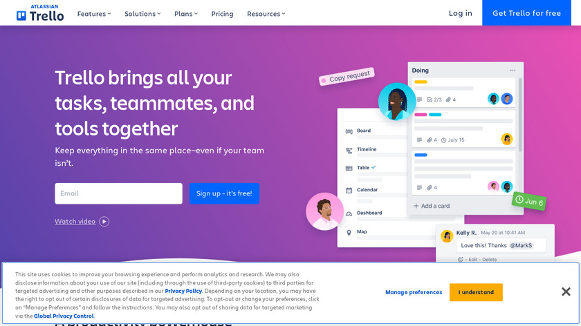 Trello Landing Page