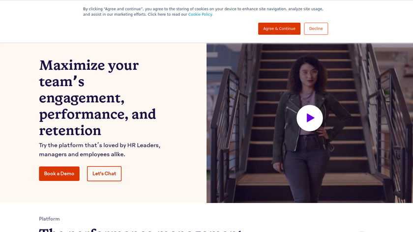 15Five Landing Page