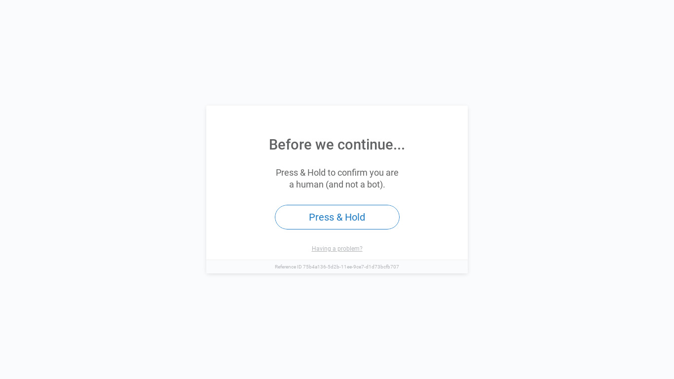 Calm Landing page