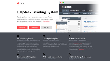 JitBit Helpdesk screenshot