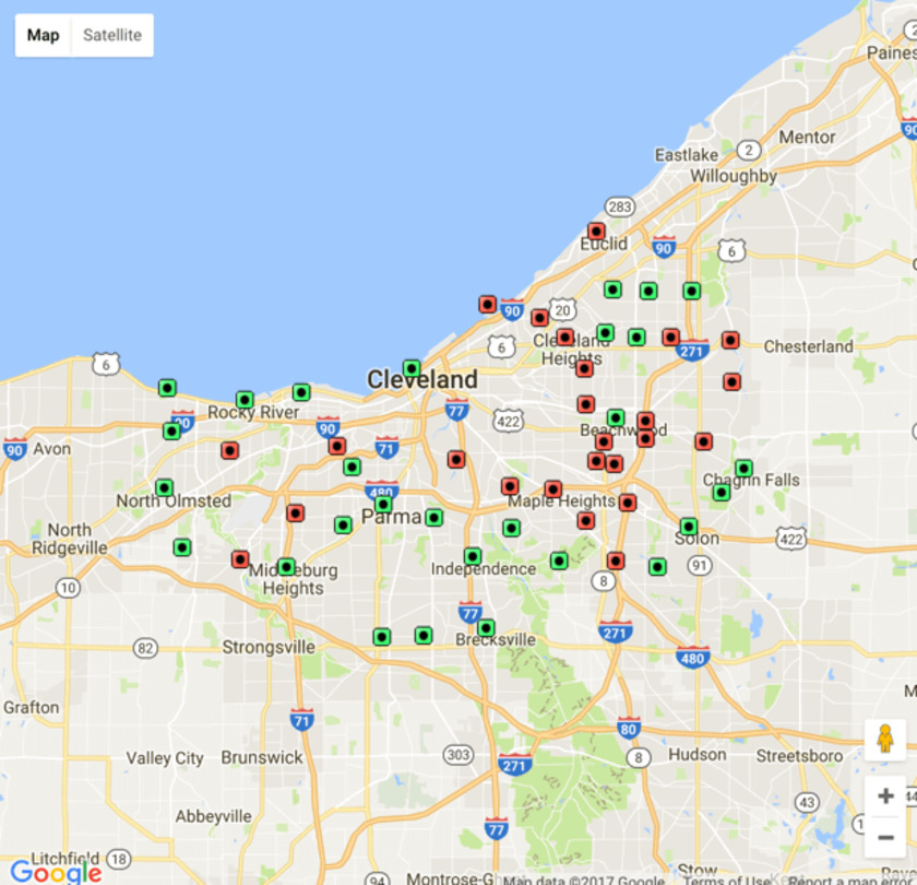 Creative Minds WordPress Multi Location Map screenshot