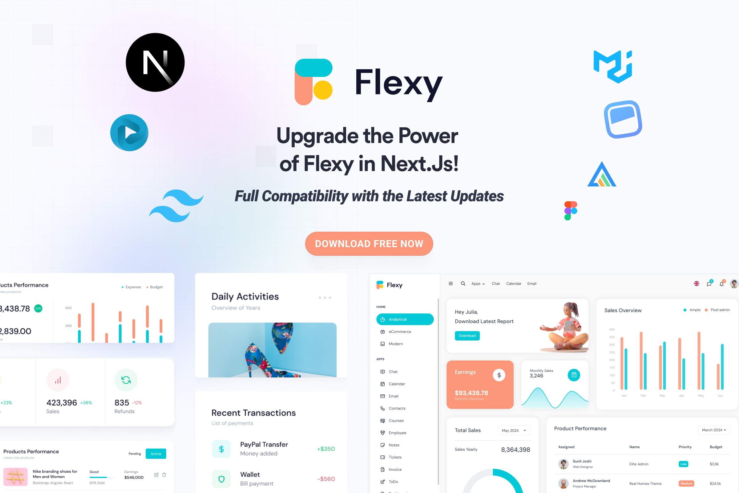 Wrappixel Flexy Nextjs Template