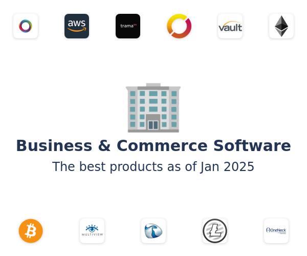 The best Business & Commerce products