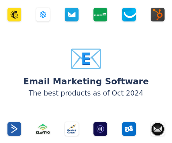 The best Email Marketing products