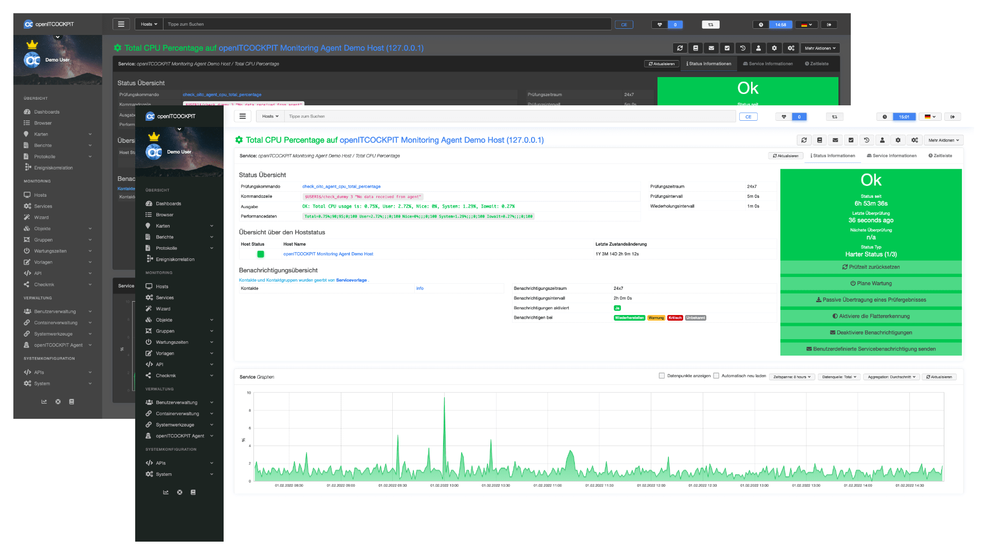 openITCOCKPIT Landing page