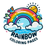 Rainbow Coloring Pages logo