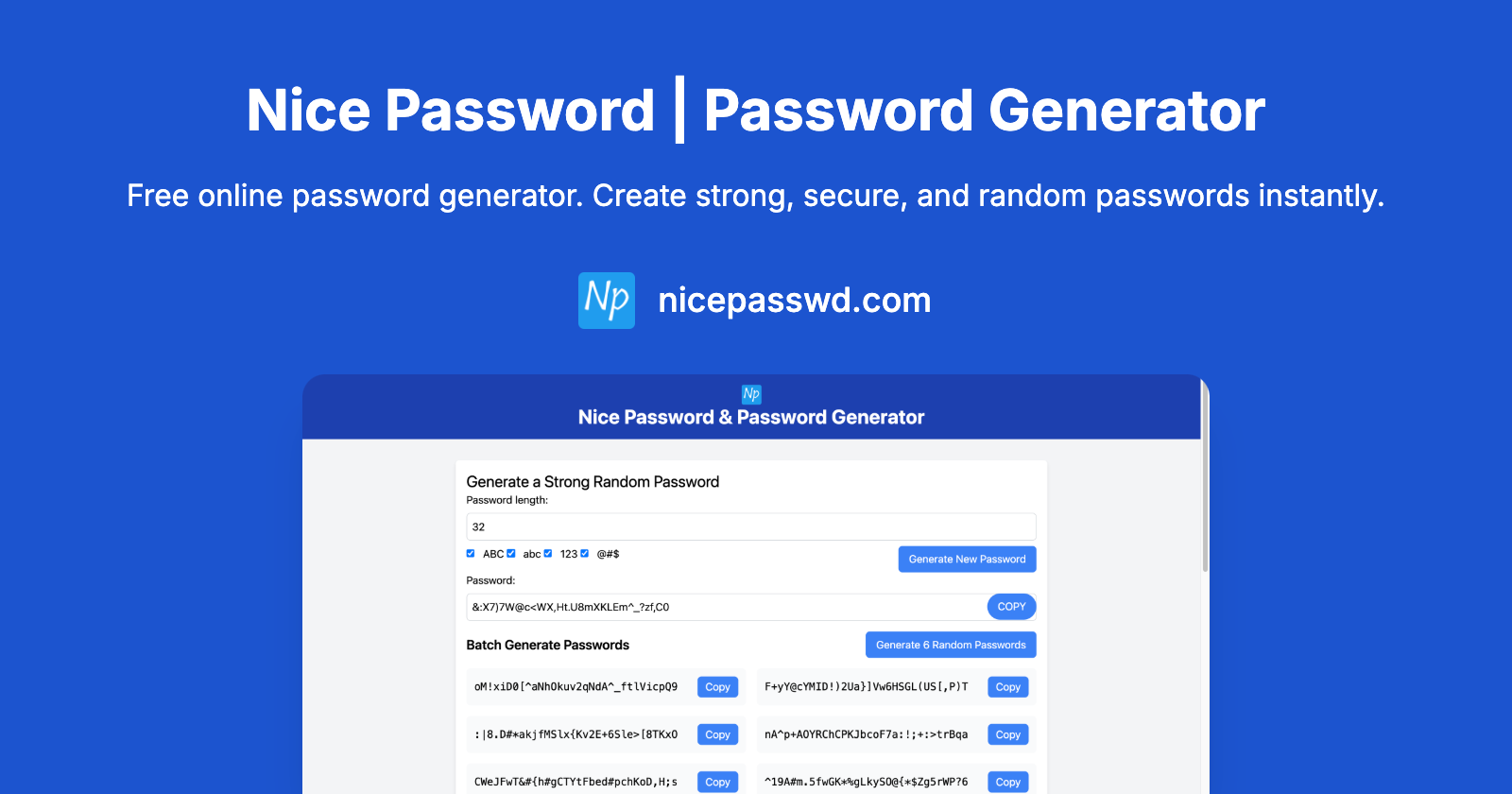 Nice Password Nice Password og:image