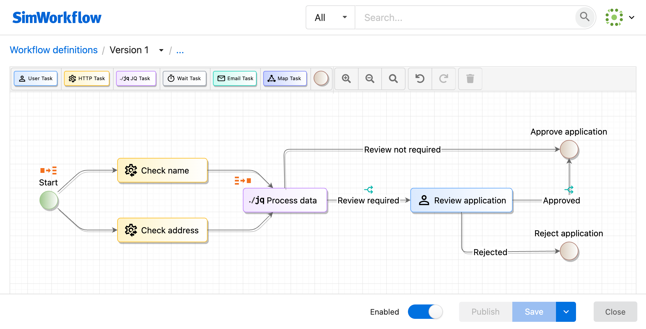 SimWorkflow  Automate away your work