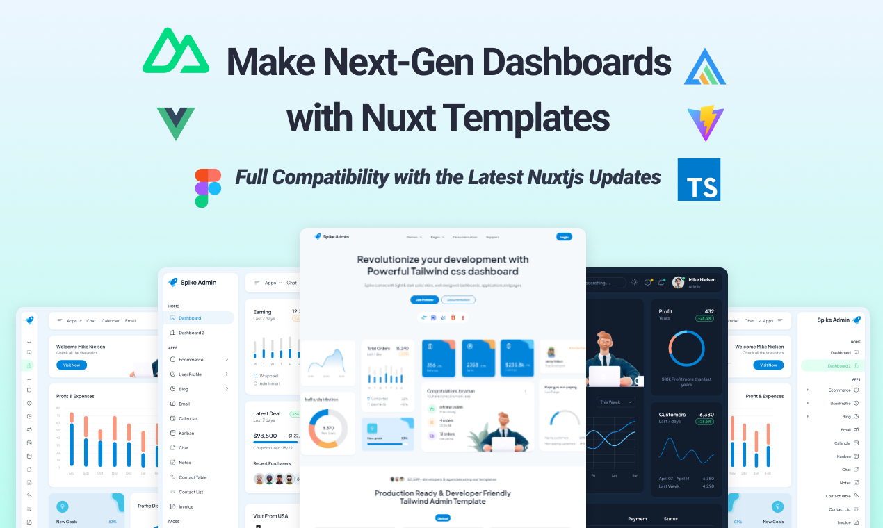 Wrappixel Nuxt Templates