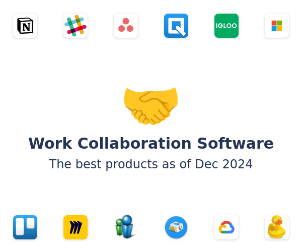 The best Work Collaboration products