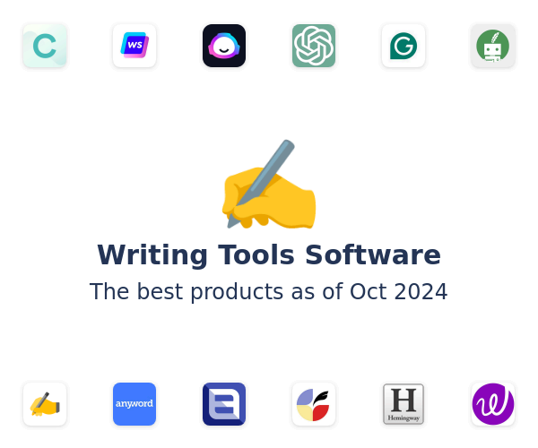 The best Writing Tools products